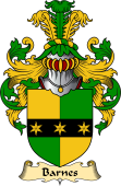 English Coat of Arms (v.23) for the family Barnes II
