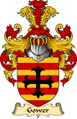 English Coat of Arms (v.23) for the family Gower