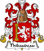 Coat of Arms from France for Thibaudeau