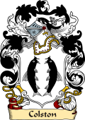 English or Welsh Family Coat of Arms (v.23) for Colston
