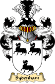 English Coat of Arms (v.23) for the family Sydenham