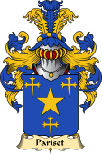 French Family Coat of Arms (v.23) for Pariset