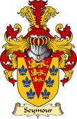 English Coat of Arms (v.23) for the family Seymour