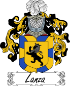 Araldica Italiana Coat of arms used by the Italian family Lanza