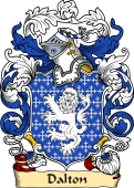 English or Welsh Family Coat of Arms (v.23) for Dalton