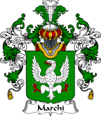 Italian Family Coat of Arms (v.25b) Marchi
