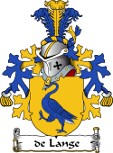 Dutch Coat of Arms for de Lange