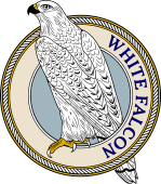 Birds of Prey Clipart image: The White Falcon-M