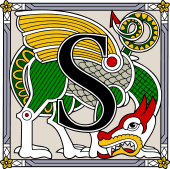 Heraldic Alphabet S