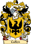 English or Welsh Family Coat of Arms (v.23) for Cullen (East-Sheen, Surrey)