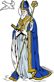 Catholic Saints Clipart image: St Basil the Great
