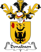 Coat of Arms from Scotland for Donaldson (Kinnairdie)