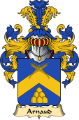 French Family Coat of Arms (v.23) for Arnaud