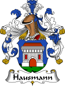 German Wappen Coat of Arms for Hausmann