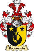 v.23 Coat of Family Arms from Germany for Bodenstein