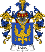 Italian Family Coat of Arms (v.25b) Labia