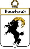 French Coat of Arms Badge for Bouchaud