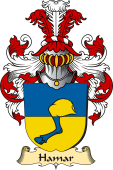 v.23 Coat of Family Arms from Germany for Hamar