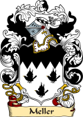 English or Welsh Family Coat of Arms (v.23) for Meller (Middle-Temple, London)