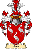 English Coat of Arms (v.23) for the family Horn