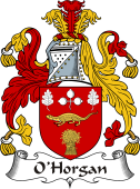 Irish Coat of Arms for O'Horgan or Hourigan