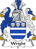 English Coat of Arms for the family Wright