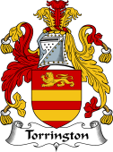 English Coat of Arms for the family Torrington