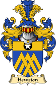 English Coat of Arms (v.23) for the family Hewston