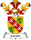 Coat of Arms from Scotland for Lorain