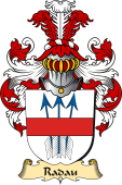 v.23 Coat of Family Arms from Germany for Radau