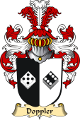 v.23 Coat of Family Arms from Germany for Doppler
