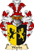 v.23 Coat of Family Arms from Germany for Warbo