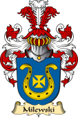 v.23 Coat of Family Arms from Germany for Milewski