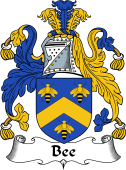 English Coat of Arms for the family Bee