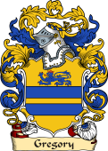 English or Welsh Family Coat of Arms (v.23) for Gregory