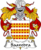 Portuguese Coat of Arms for Saavedra