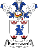 Coat of Arms from Scotland for Butterworth