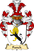 v.23 Coat of Family Arms from Germany for Funck
