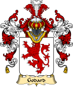 French Family Coat of Arms (v.25) Godard