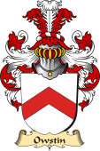 v.23 Coat of Family Arms from Germany for Owstin