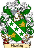 English or Welsh Family Coat of Arms (v.23) for Heatley (Waterford)