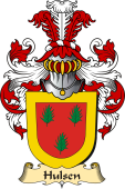 v.23 Coat of Family Arms from Germany for Hulsen