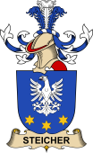 Republic of Austria Coat of Arms for Streicher