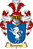 v.23 Coat of Family Arms from Germany for Remmer