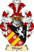 v.23 Coat of Family Arms from Germany for Weigel