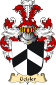v.23 Coat of Family Arms from Germany for Geisler