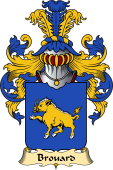 French Family Coat of Arms (v.23) for Brouart or Brouard