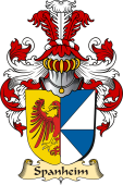 v.23 Coat of Family Arms from Germany for Spanheim