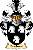Welsh Family Coat of Arms (v.23) for Brochwel (YSGITHROG)