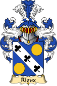 French Family Coat of Arms (v.23) for Rioux